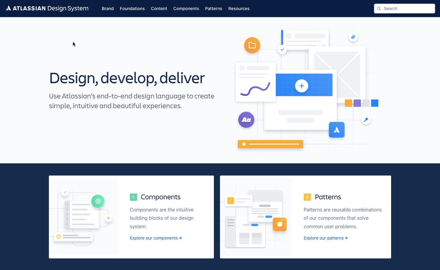 What's a design system & what components is it made up of? [examples]